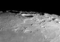 Philolaus crater, near the Moon's North Pole