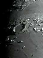 Plato 
crater, with Mount Pico to south