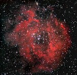 NGC 2237, the Rosette 
Nebula