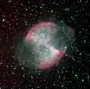 M27, planetary nebula in Vulpecula