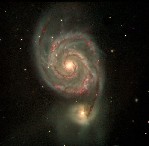 M51, the Whirlpool galaxy