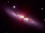 M82, the prototype starburst galaxy in Ursa
Major
