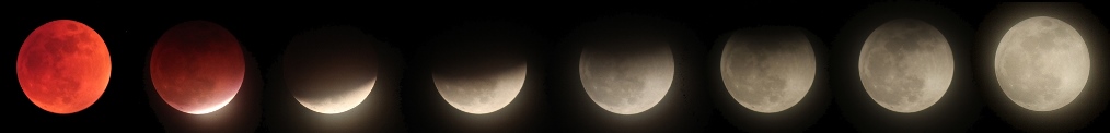Lunar eclipse 
sequence