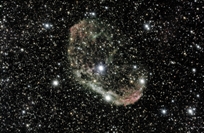 NGC 6888, the Crescent Nebula in 
Cygnus