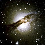 NGC 5128, 
active galaxy in Centaurus