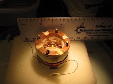 Calorimeter and copper structure