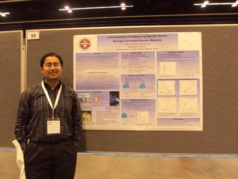 Poster presentation at 2010 APS March Meeting